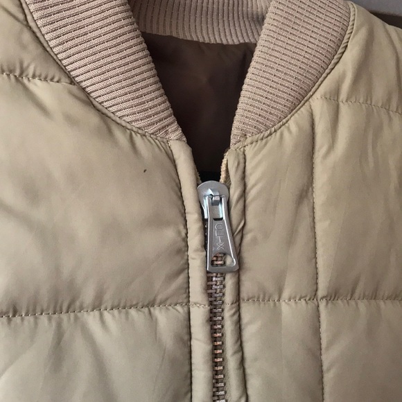 Vintage Bomber Puffer Jacket - Picture 2 of 3